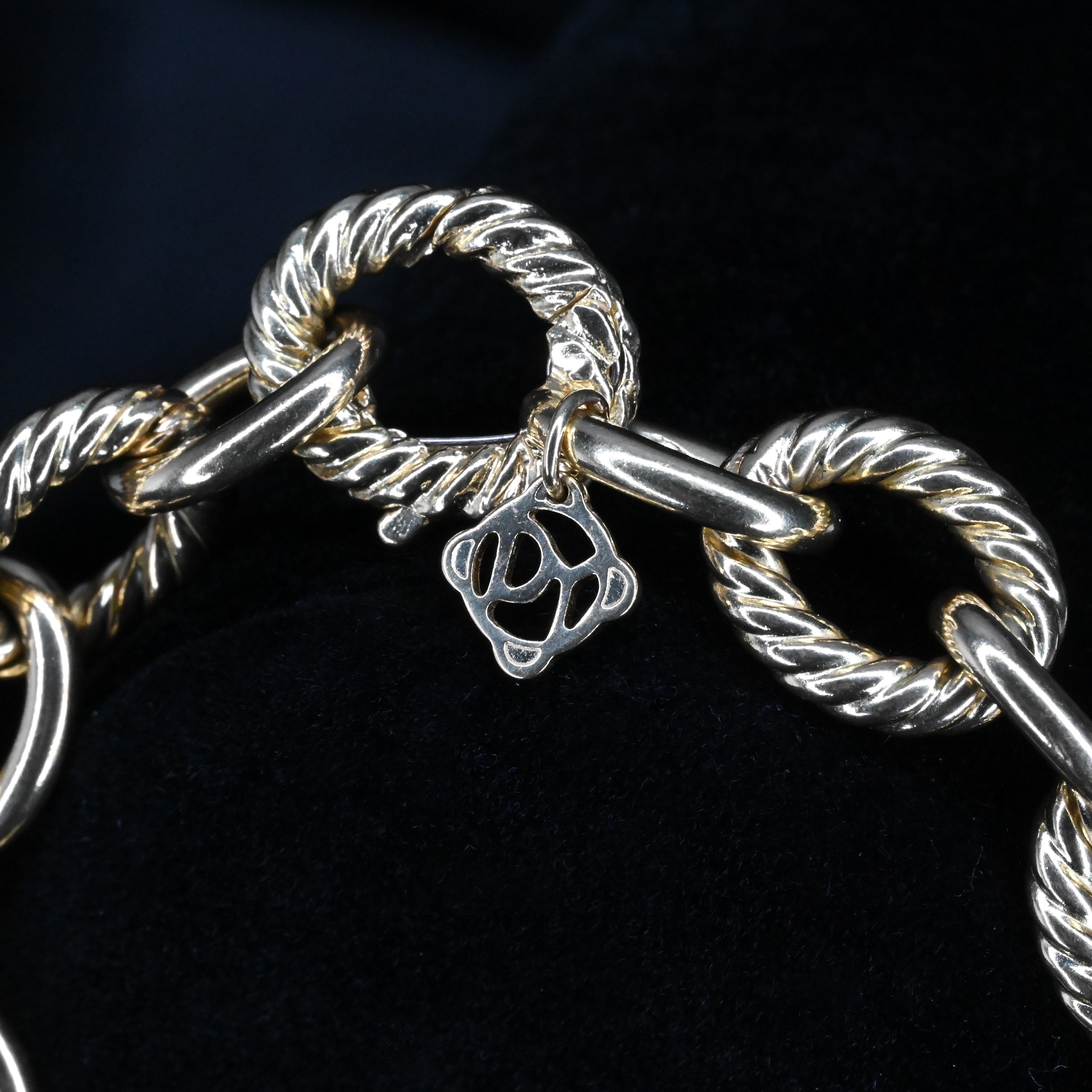 Yellow Gold Madison Chain Bracelet thumbnail 5